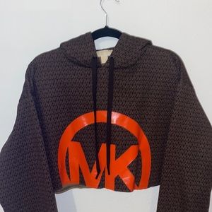 Michael Kors cropped hoodie